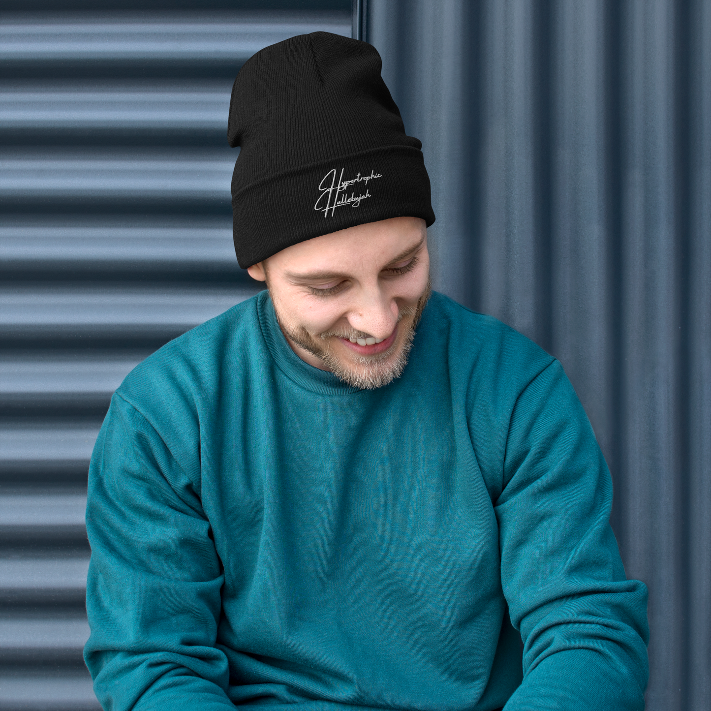 Embroidered HH beanie