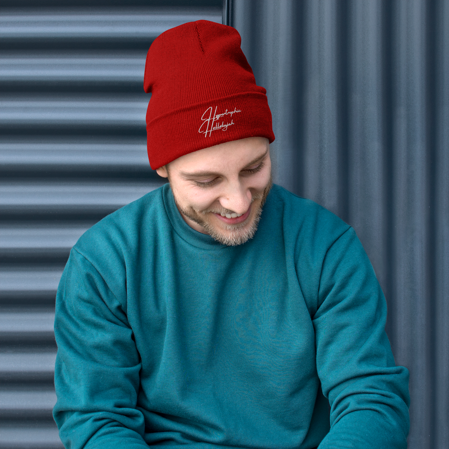 Embroidered HH beanie