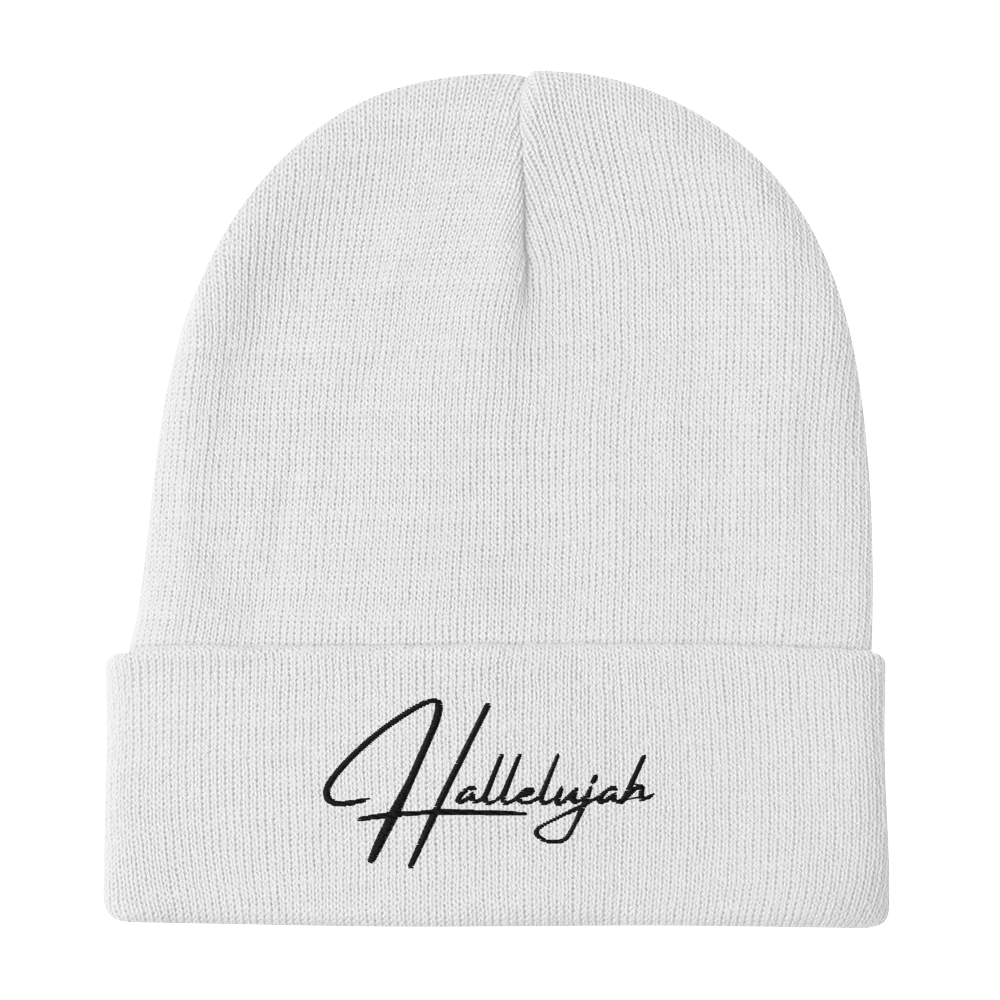 Embroidered Beanie