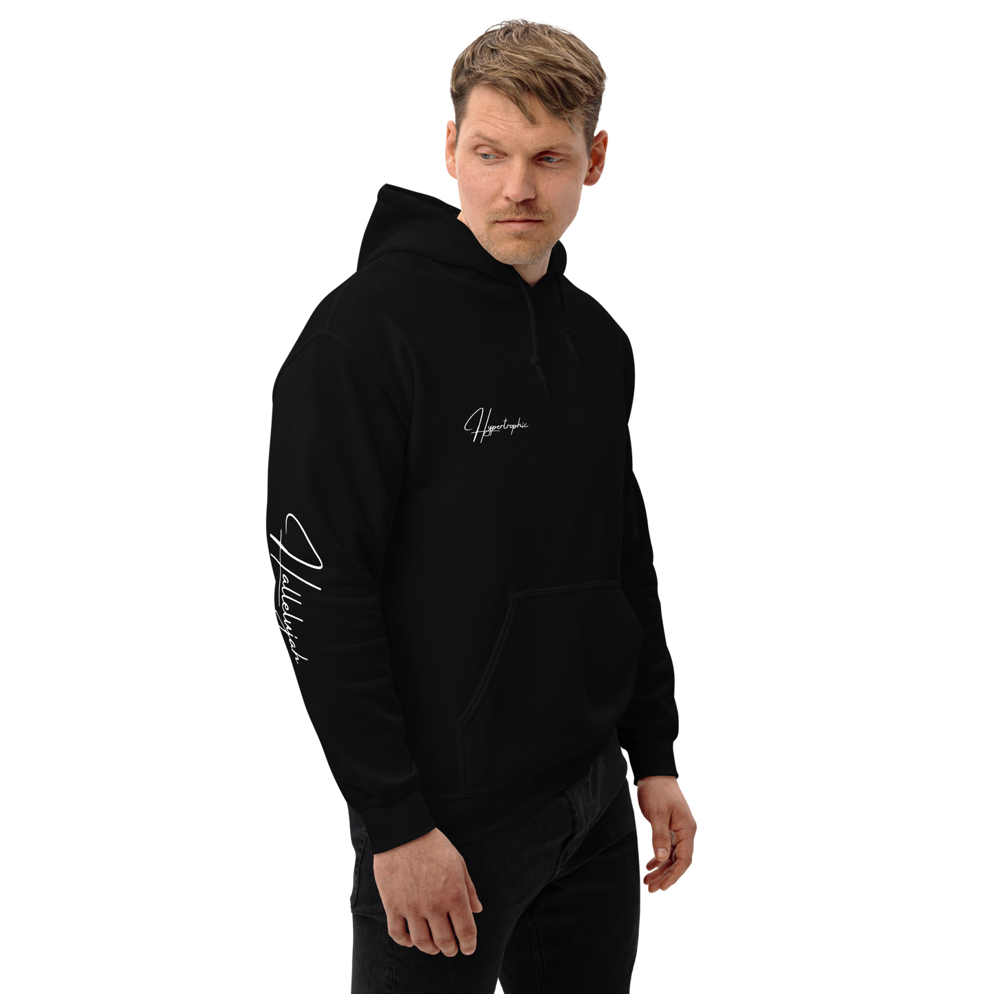 HH aroundtheglobe sleeve printed hoodie