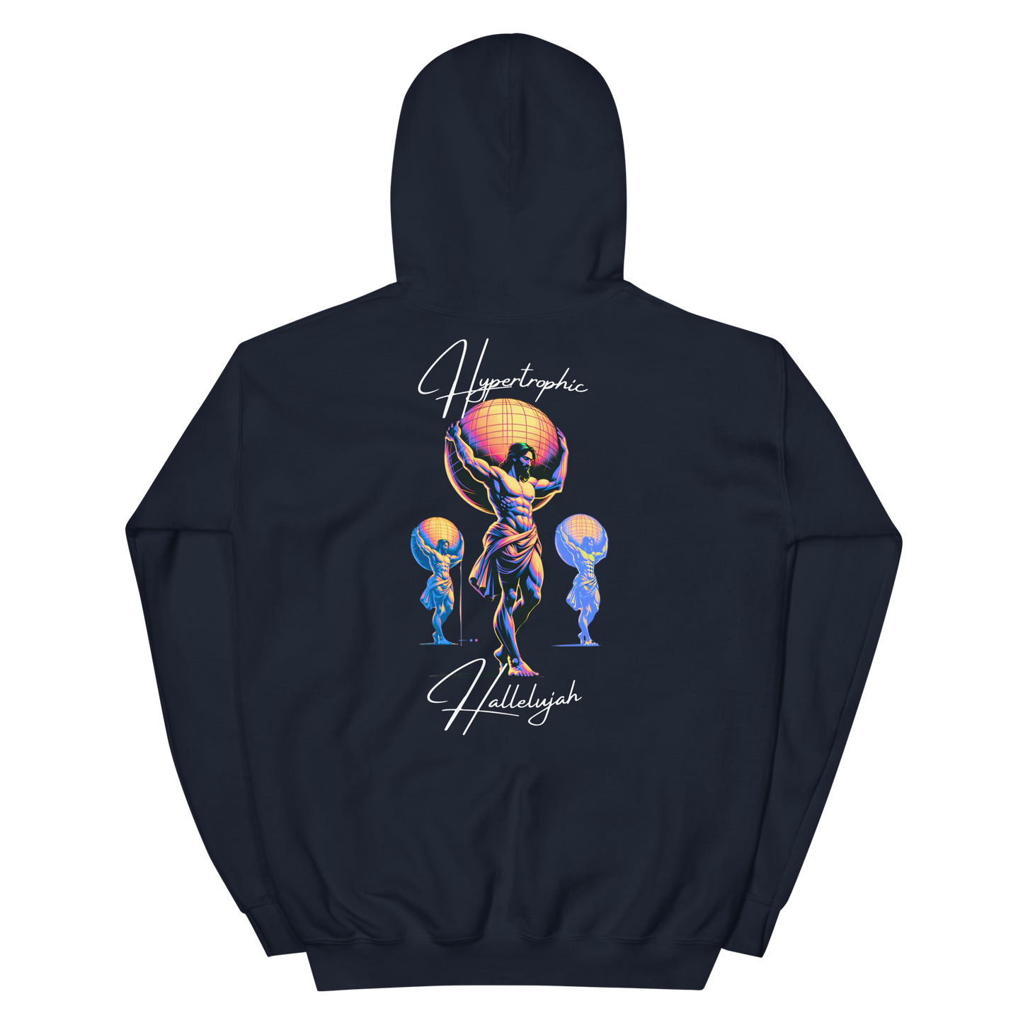 HH aroundtheglobe sleeve printed hoodie